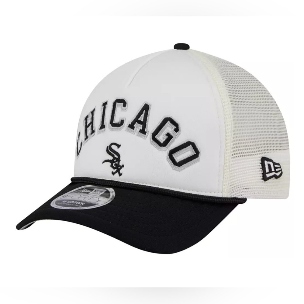 New Era Chicago White Sox 9Forty Adjustable Hat White - Picture 2 of 7